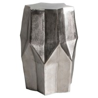 Помощна маса Gallery Direct 5055999251259 Britton Side Table Silver 