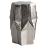 Gallery Direct 5055999251259 Britton Side Table Silver 