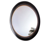 Gallery Direct 5055999253116 Fiddock Mirror Black and Gold