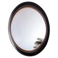 Огледало Gallery Direct 5055999253116 Fiddock Mirror Black and Gold