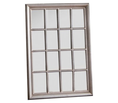 Gallery Direct 5055999253161 Ashmore Mirror Antique Silver