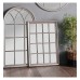 Gallery Direct 5055999253161 Ashmore Mirror Antique Silver