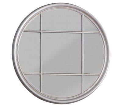 Gallery Direct 5055999253185 Eccleston Round Mirror Silver