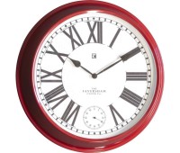 Gallery Direct 5055999253222 Concord Clock Red
