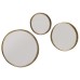 Gallery Direct 5055999253390 Rico Mirrors Natural Set Of 3