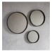 Gallery Direct 5055999253406 Rico Mirrors Charcoal  Set Of 3