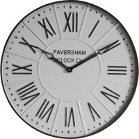 Gallery Direct 5055999253789 Burnett Clock White