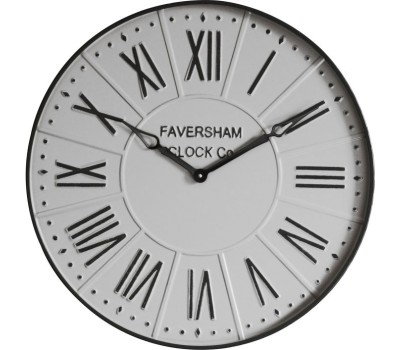 Часовник Gallery Direct 5055999253789 Burnett Clock White