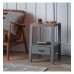 Помощна маса Gallery Direct 5055999254854 Sherwood Smoked Grey Side Table 