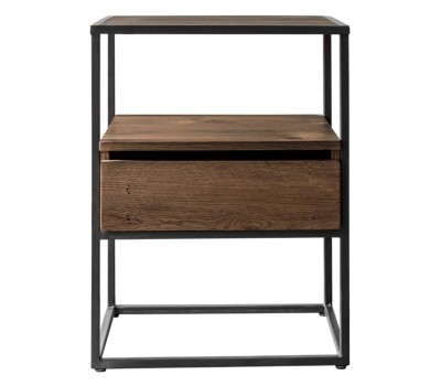 Помощна маса Gallery Direct 5055999254885 Balham Smoked Side Table