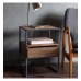 Помощна маса Gallery Direct 5055999254885 Balham Smoked Side Table