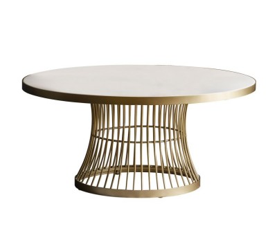 Маса за кафе Gallery Direct 5055999255820 Pickford Coffee Table Champagne 