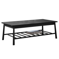 Маса за кафе Gallery Direct 5056263946109 Wycombe Rectangle Coffee Table Black
