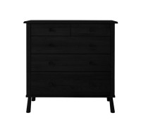 Комод Gallery Direct 5056263946130 Wycombe 5 Drawer Chest Black