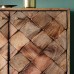 Gallery Direct 5056272006603 Tuscany 2 Door Sideboard Burnt Wax