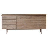 Gallery Direct 5056272083482 Madrid 2 Door 3 Drawer Sideboard