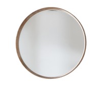 Gallery Direct 5056315929272 Keaton Round Mirror Oak