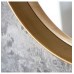 Gallery Direct 5056315929357 Harvey Round Mirror Gold 