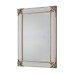 Gallery Direct 5056315929616 Wilson Mirror Rustic Gold