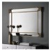 Gallery Direct 5056315929616 Wilson Mirror Rustic Gold