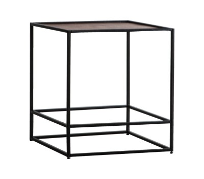Gallery Direct 5056315929913 Hadston Side Table Antique Copper