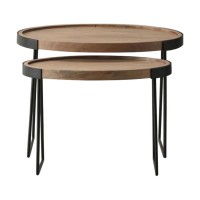 Помощна маса Gallery Direct 5056315930278 Dalston Комплект от 2бр.
