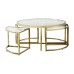 Помощна маса Gallery Direct 5056315930551 Moresco Coffee Table Gold