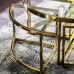 Помощна маса Gallery Direct 5056315930551 Moresco Coffee Table Gold
