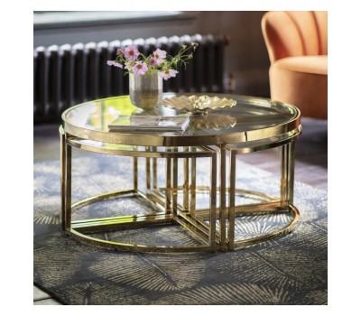 Gallery Direct 5056315930551 Moresco Coffee Table Gold UltraLight.bg