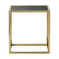 Помощна маса Gallery Direct 5056315930599 Santorini Side Table Gold 