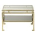 Помощна маса Gallery Direct 5056315930650 Cosenza Side Table Gold 