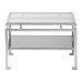 Помощна маса Gallery Direct 5056315930667 Cosenza Side Table Silver 