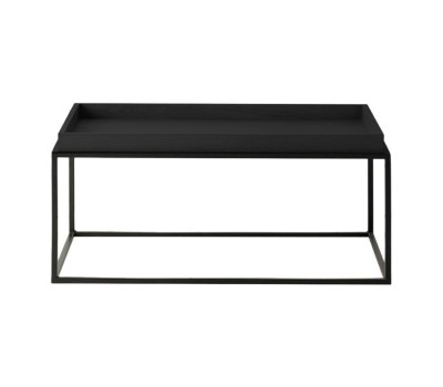 Маса за кафе Gallery Direct 5056315930780 Forden Tray Coffee Table Black 