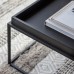 Маса за кафе Gallery Direct 5056315930780 Forden Tray Coffee Table Black 