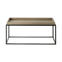 Маса за кафе Gallery Direct 5056315930797 Forden Tray Coffee Table Grey 