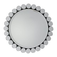 Gallery Direct 5056315931978 Linz Round Mirror Small
