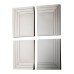 Огледало Gallery Direct 5056315932029 Quart Mirror Комплект от 4бр.