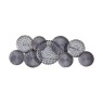 Gallery Direct 5056315932203 Alga Metal Wall Art Silver