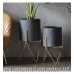 Gallery Direct 5056315932302 Hoven Metal Planter Large