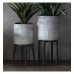 Кашпа на стойка Gallery Direct 5056315932326 Albion Metal Planter Small