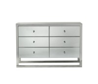 Комод Gallery Direct 5056315932449 Cutler 6 Drawer Mirrored Chest 
