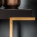 Помощна маса Gallery Direct 5056315932487 Delray Black Mirrored Console