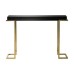 Помощна маса Gallery Direct 5056315932487 Delray Black Mirrored Console