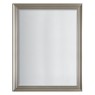 Gallery Direct 5056315999589 Haylen Mirror Brushed Steel Large