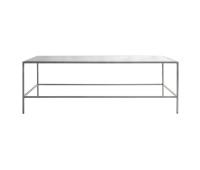 Маса за кафе Gallery Direct 5059413114373 Rothbury Coffee Table Silver