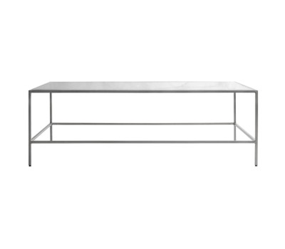 Маса за кафе Gallery Direct 5059413114373 Rothbury Coffee Table Silver