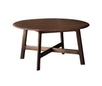 Маса за кафе Gallery Direct 5059413121814 Madrid Round Coffee Table Walnut 