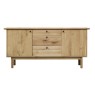 Gallery Direct 5059413122040 Kingham 2 Door / 3 Drawer Sideboard 