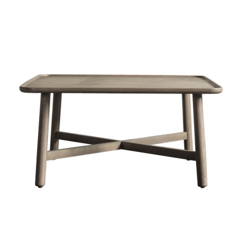 Маса за кафе Gallery Direct 5059413122828 Kingham Square Coffee Table Grey