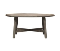 Маса за кафе Gallery Direct 5059413122859 Kingham Round Coffee Table Grey